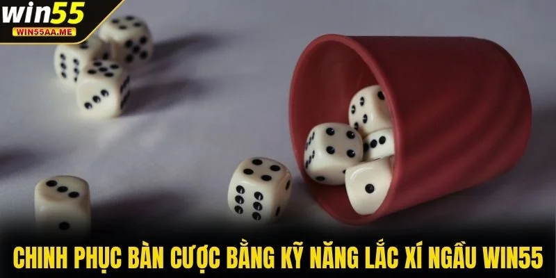 Chinh phục bàn cược bằng kỹ năng lắc Xí Ngầu WIN55